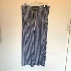 Pin Striped Linen Pants